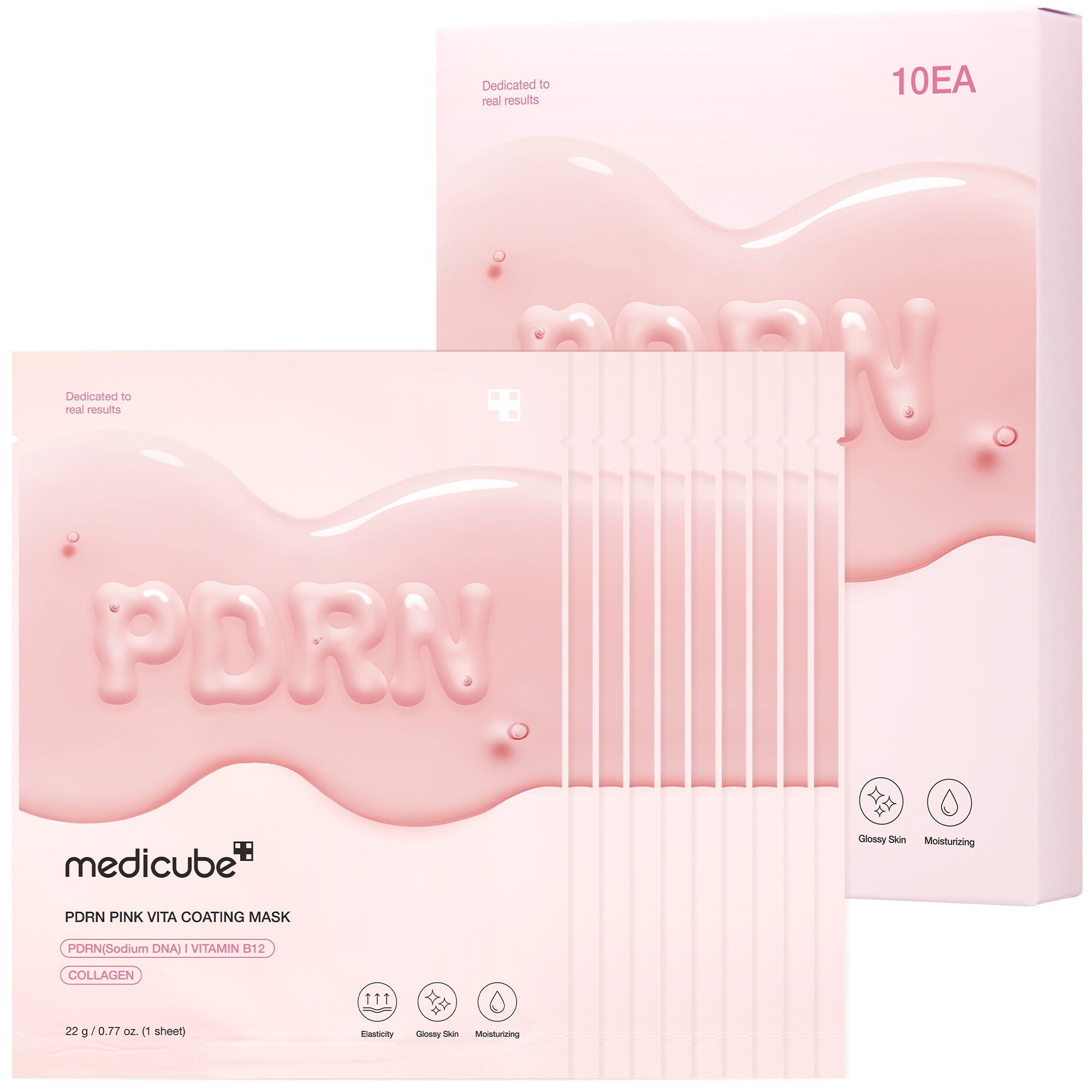 pdrn pink vita coating sheet mask