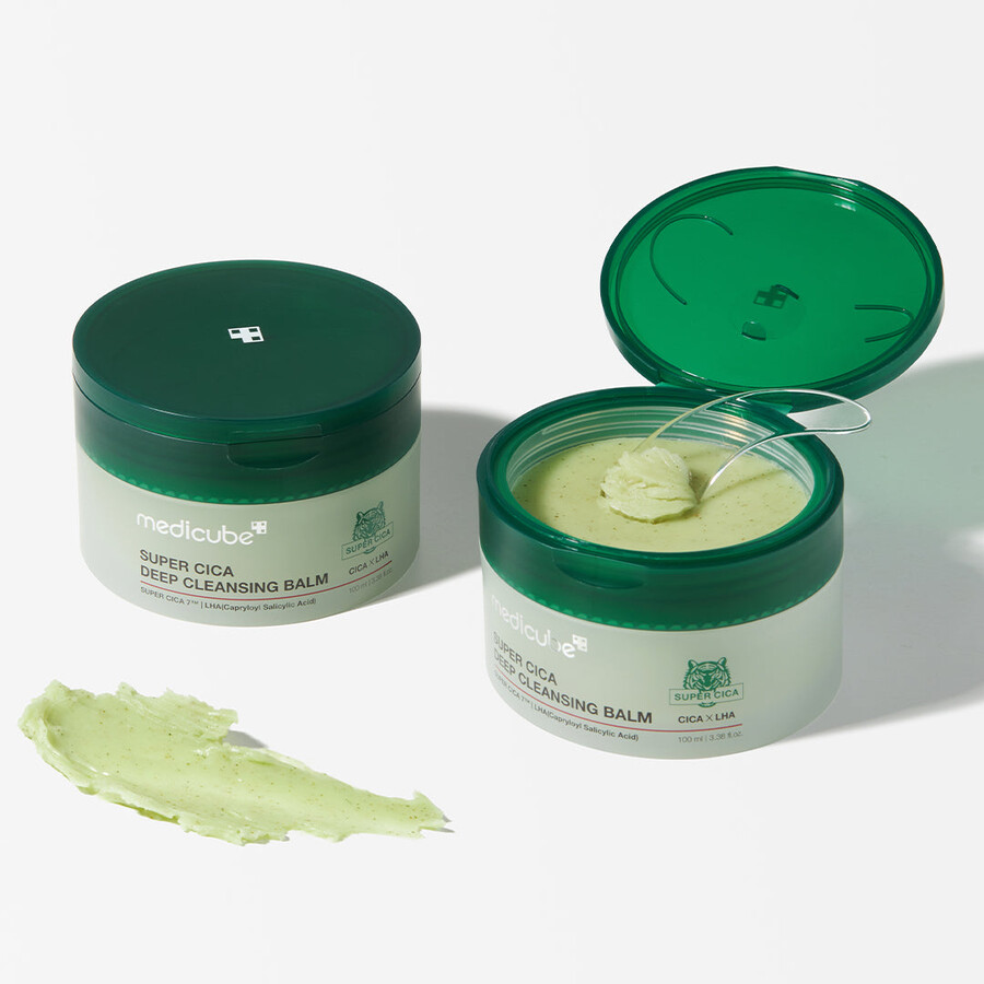 medicube super cica peeling-reinigungsbalsam