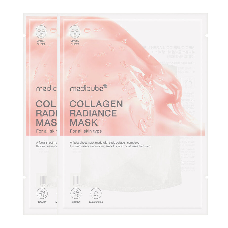 medicube collagen radiance maske