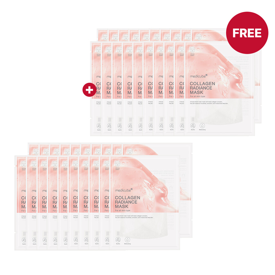medicube collagen radiance maske