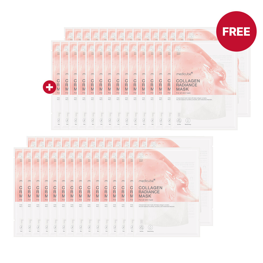 medicube collagen radiance maske