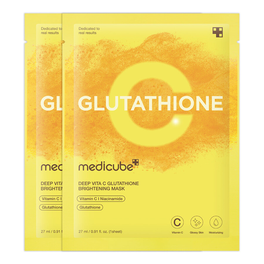 medicube deep vita c glutathion-maske