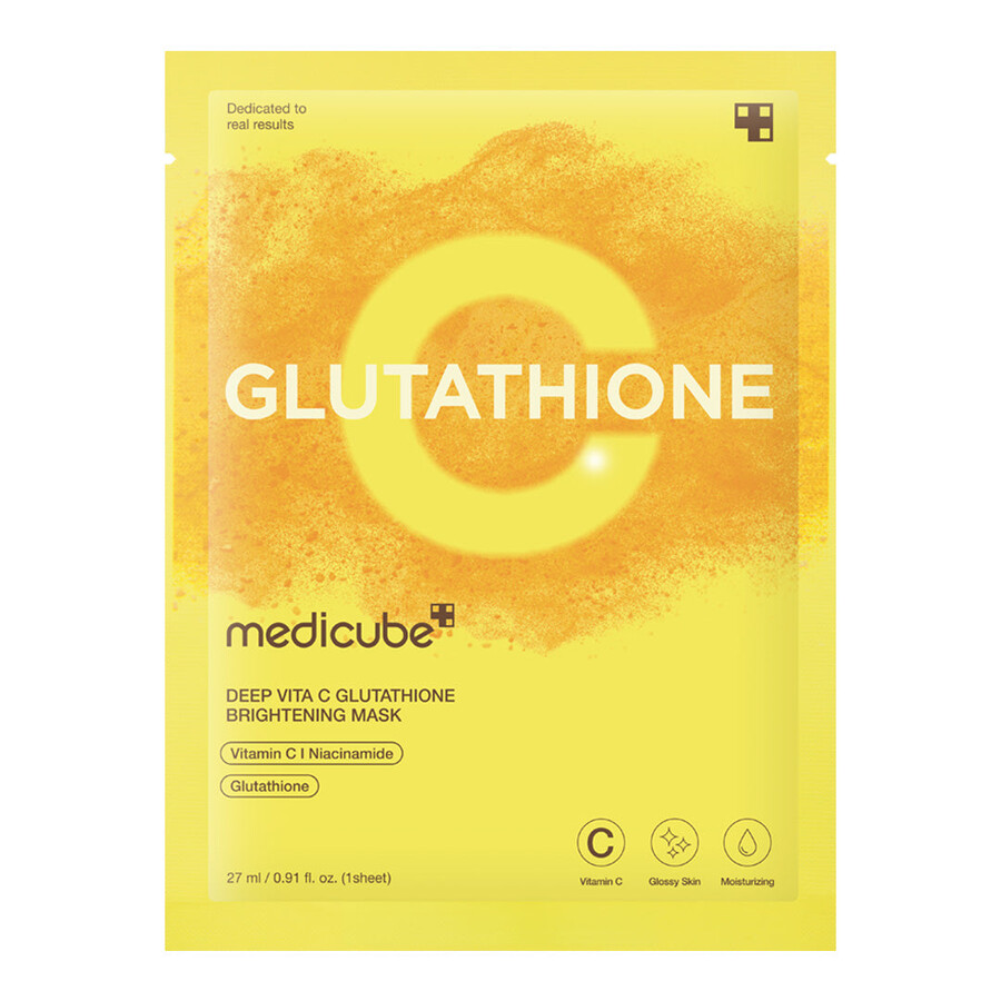 medicube deep vita c glutathion-maske