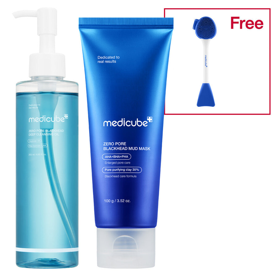 medicube zero pore mitesser-schlammmaske