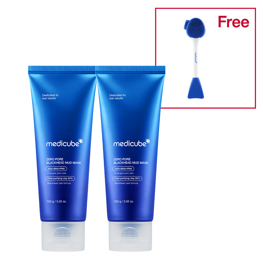 medicube zero pore mitesser-schlammmaske