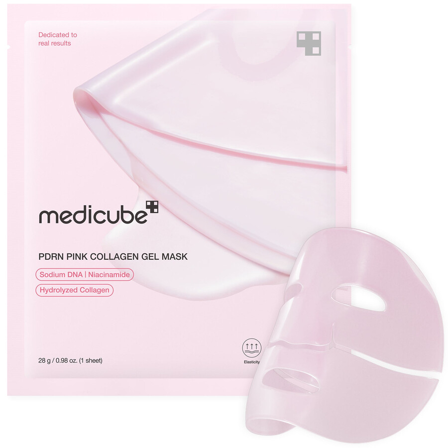 medicube salmon pdrn pink collagen jelly gel maske