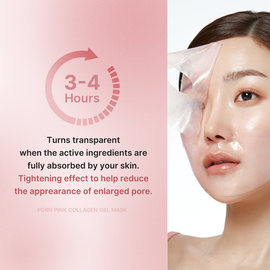 medicube salmon pdrn pink collagen jelly gel maske