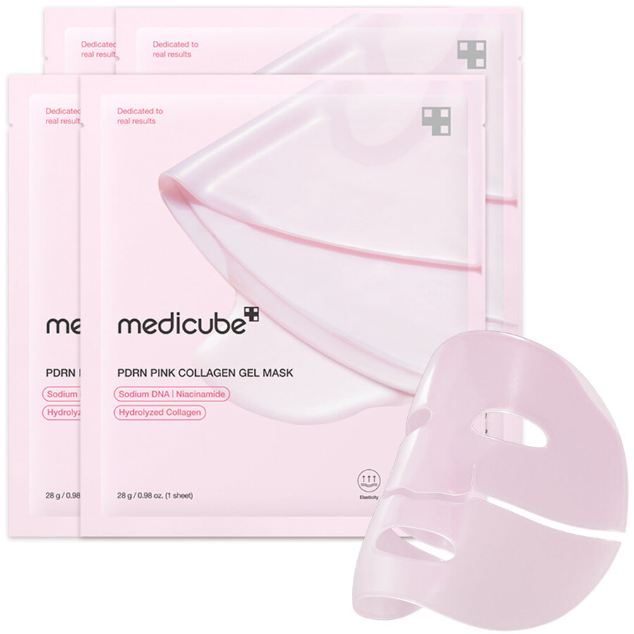 medicube salmon pdrn pink collagen jelly gel maske