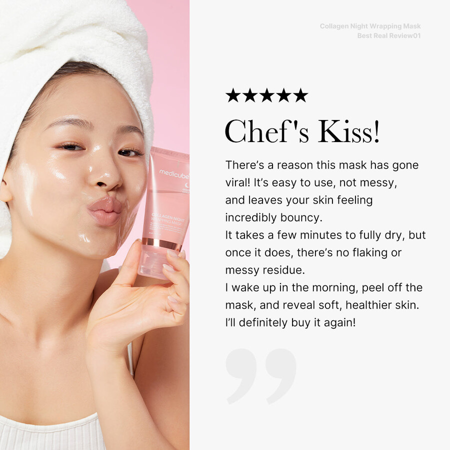 medicube collagen nachtwickelmaske