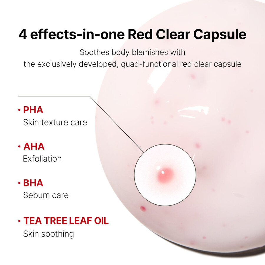 medicube red clear capsule körperlotion