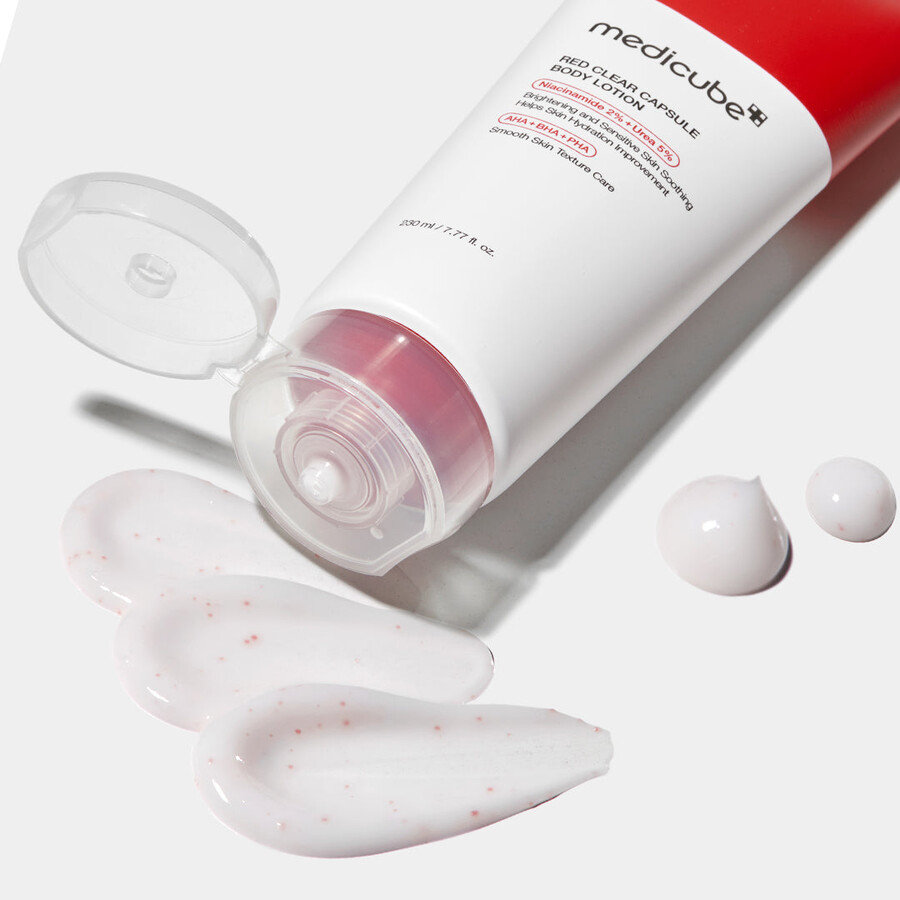 medicube red clear capsule körperlotion