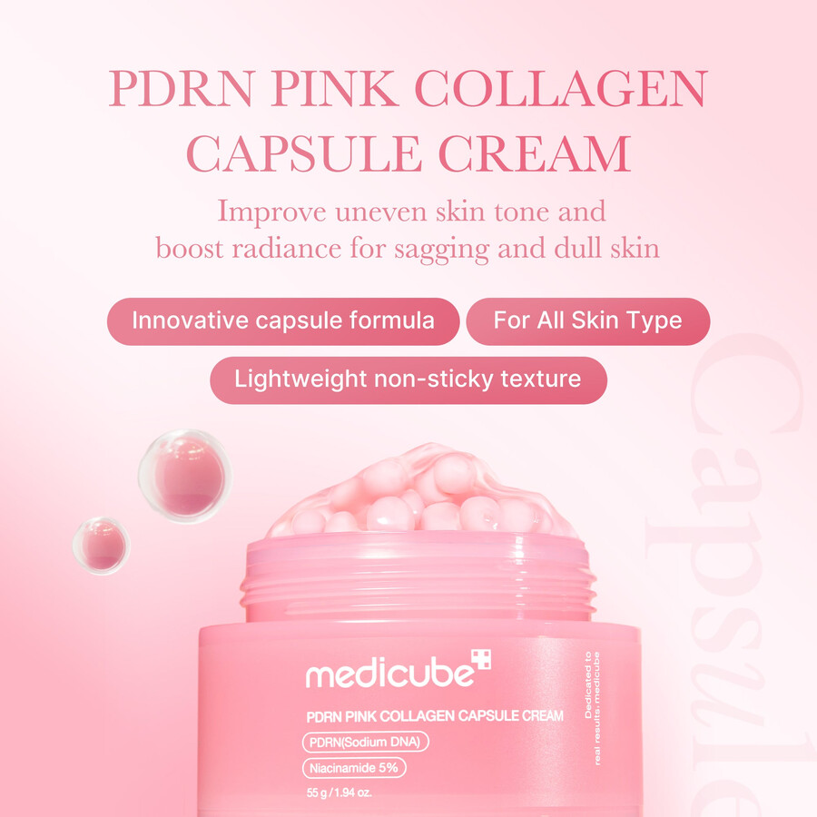 medicube pdrn pink collagen kapselcreme