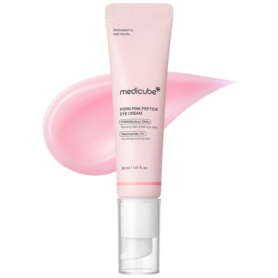 medicube pdrn pink peptide augencreme