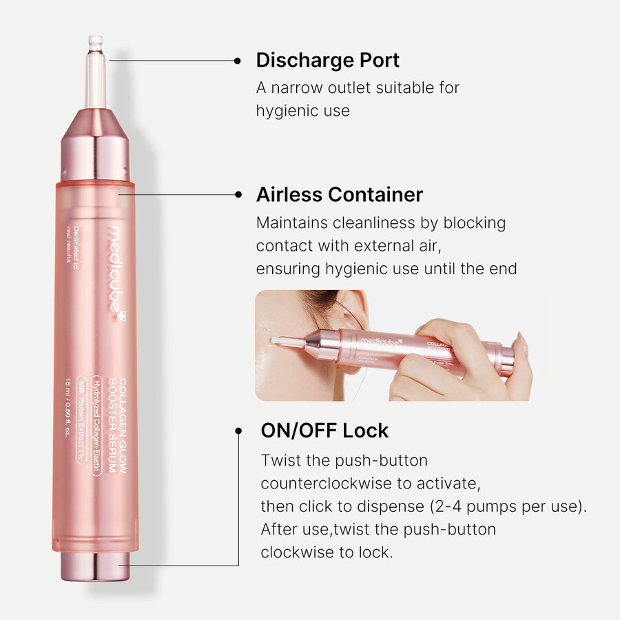 medicube collagen glow booster milchserum