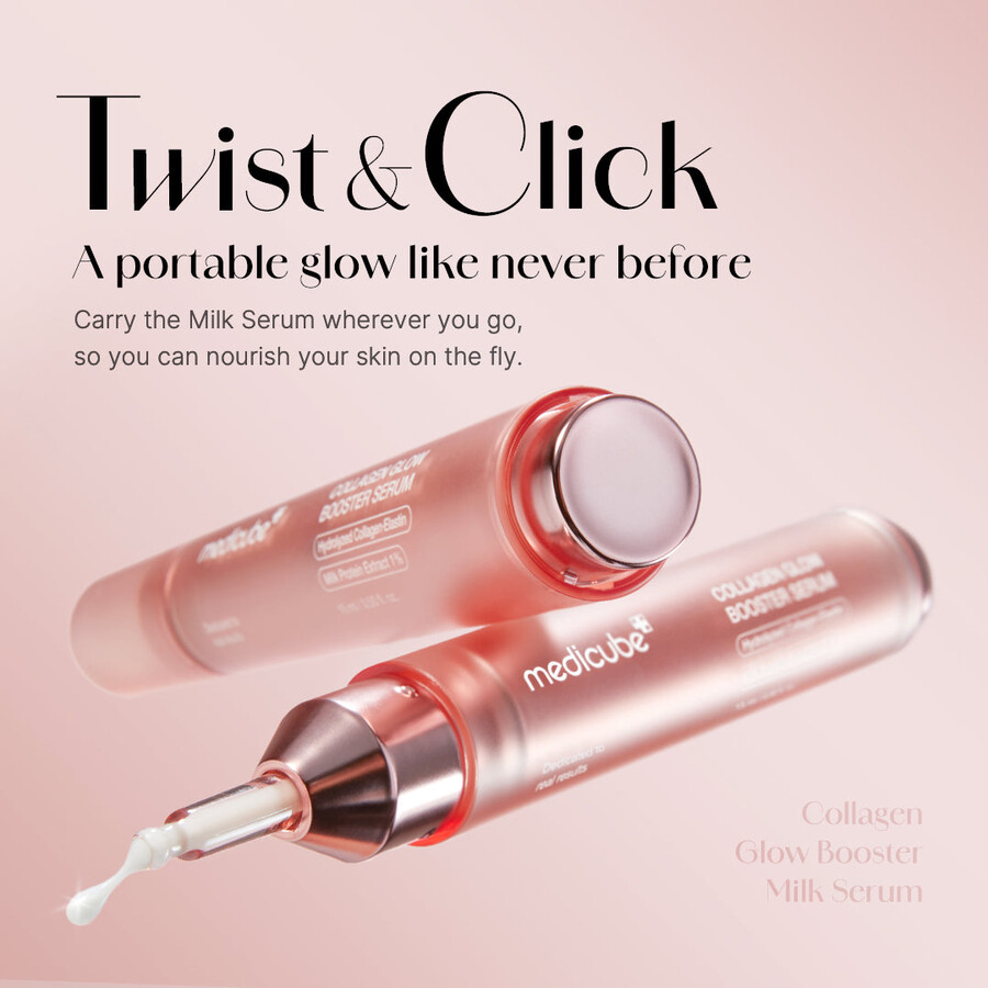 medicube collagen glow booster milchserum