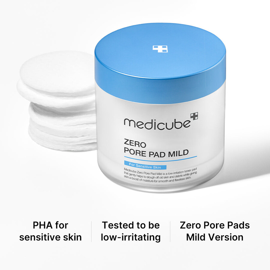 medicube zero pore madecassoside pads mild