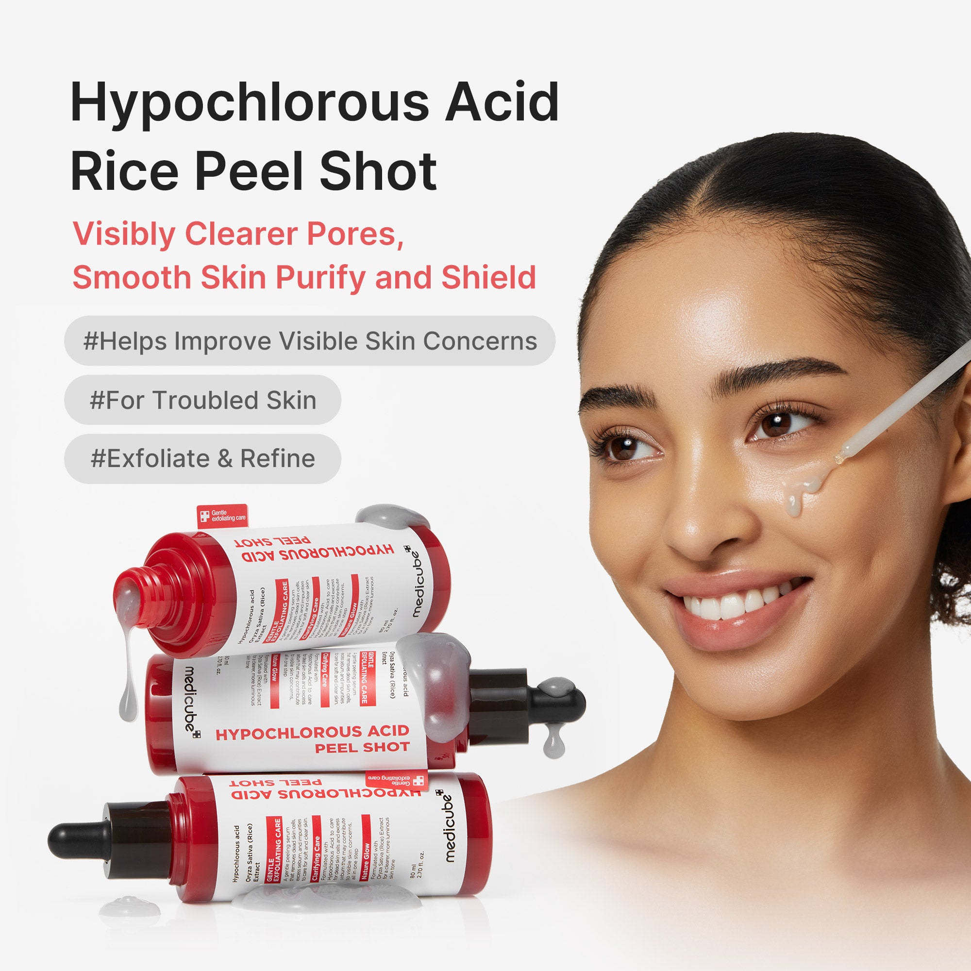 medicube hypochlorsäure peel shot