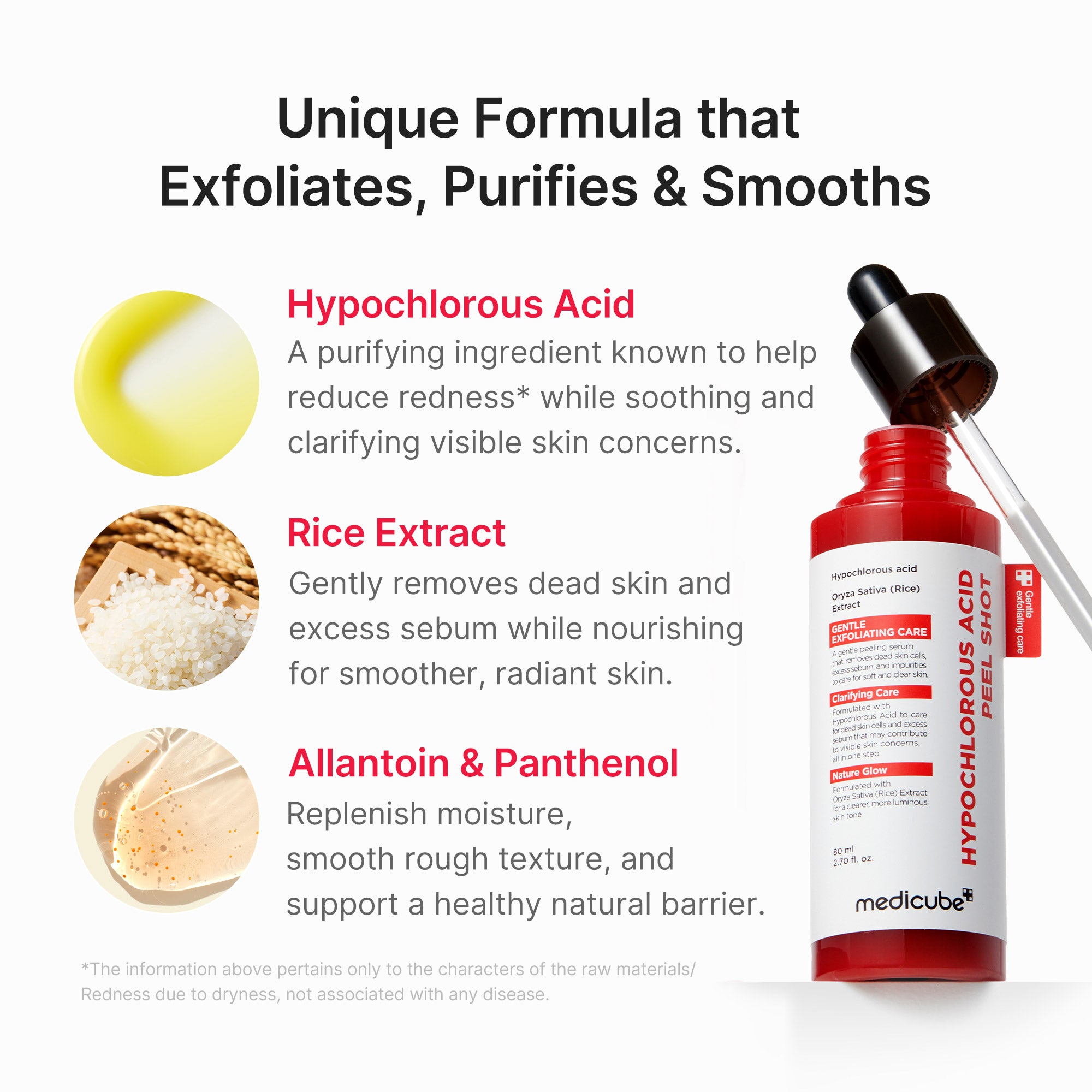 medicube hypochlorsäure peel shot