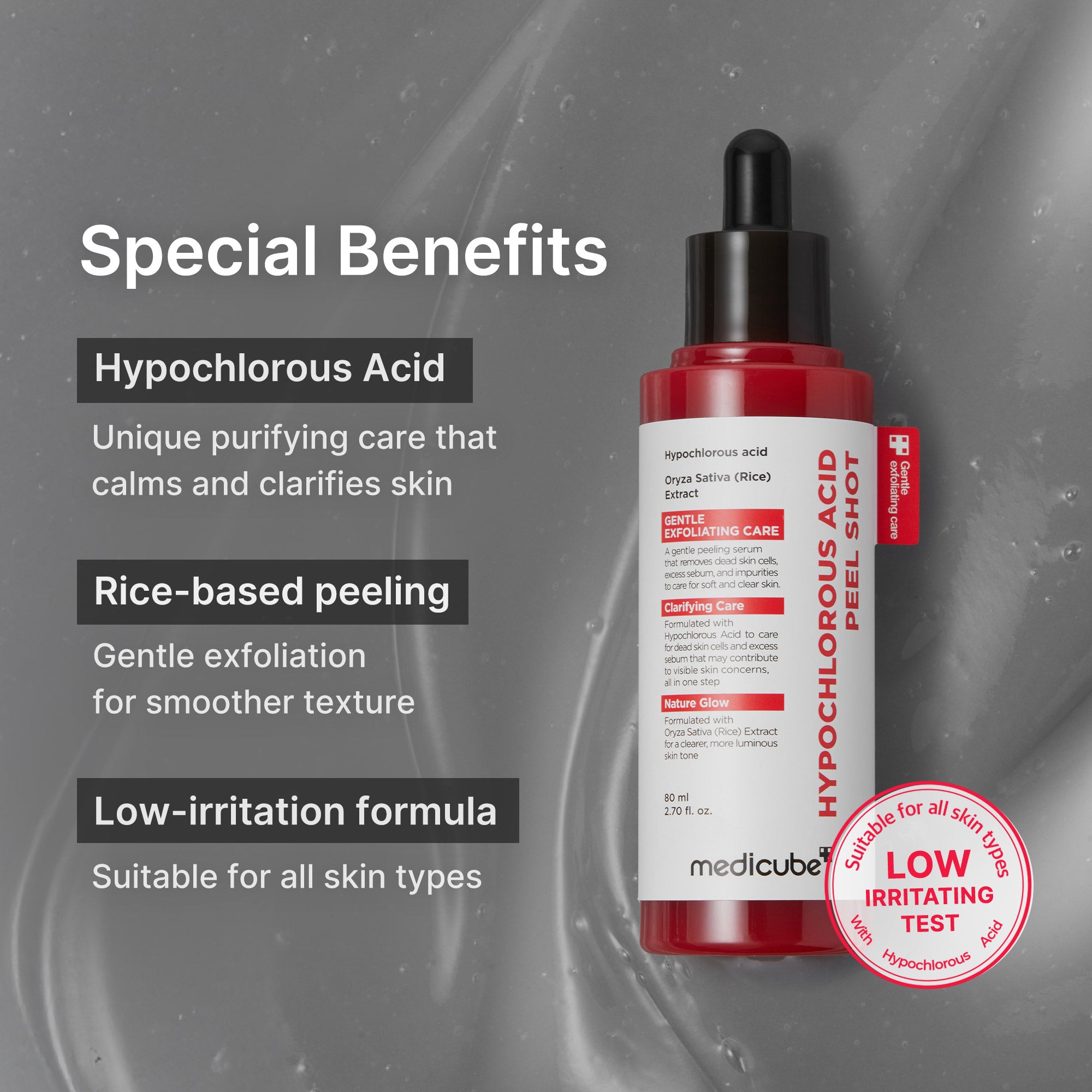 medicube hypochlorsäure peel shot