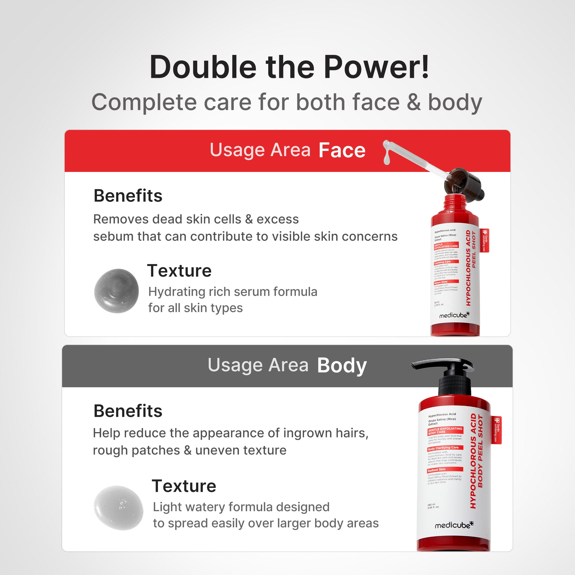 medicube hypochlorsäure peel shot